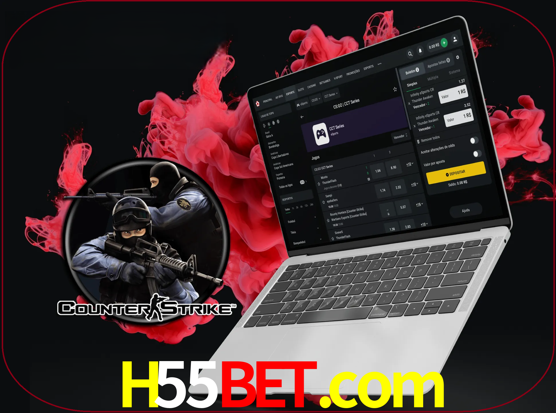 Um grande número de jogos irá agradar aos fãs deste jogo de tiro no sítio Web e na aplicação da empresa h55bet.
